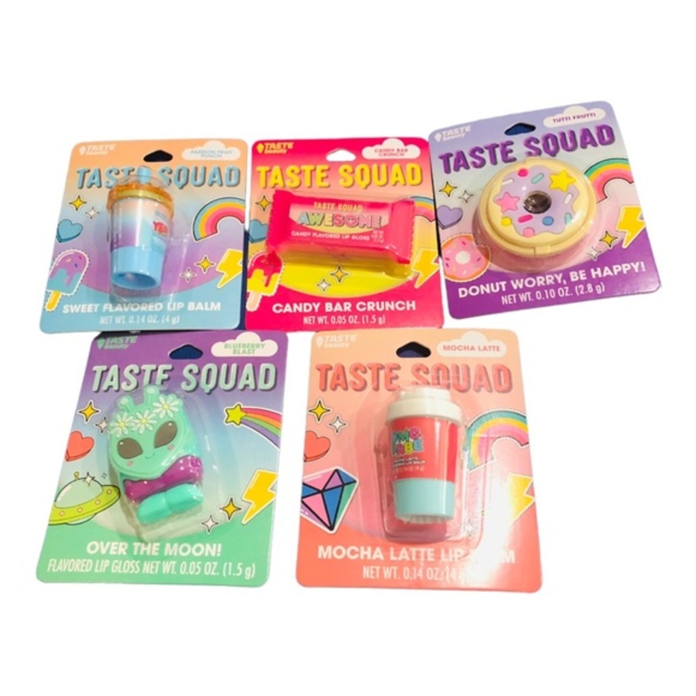2 Taste‎ Squad hydrating flavored lip balms in 6 delicious assorted flavors FREE